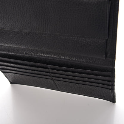Gucci Guccissima Continental Flap Wallet Black 10 of 12