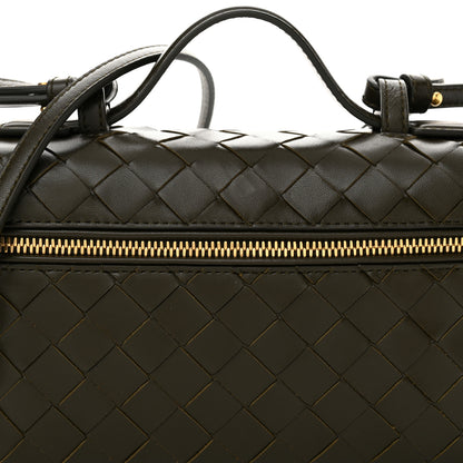 Bottega Veneta Calfskin Intrecciato Bang Bang Vanity Case Kaki 8 of 10