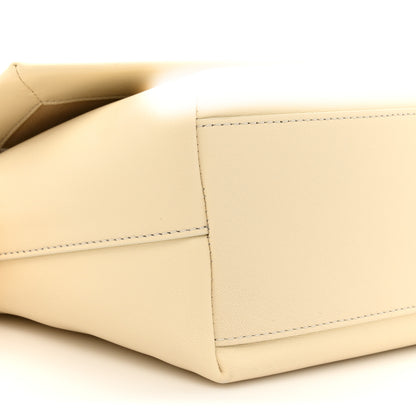 Jacquemus Smooth Calfskin Le Rond Carre Shoulder Bag Light Ivory 10 of 14