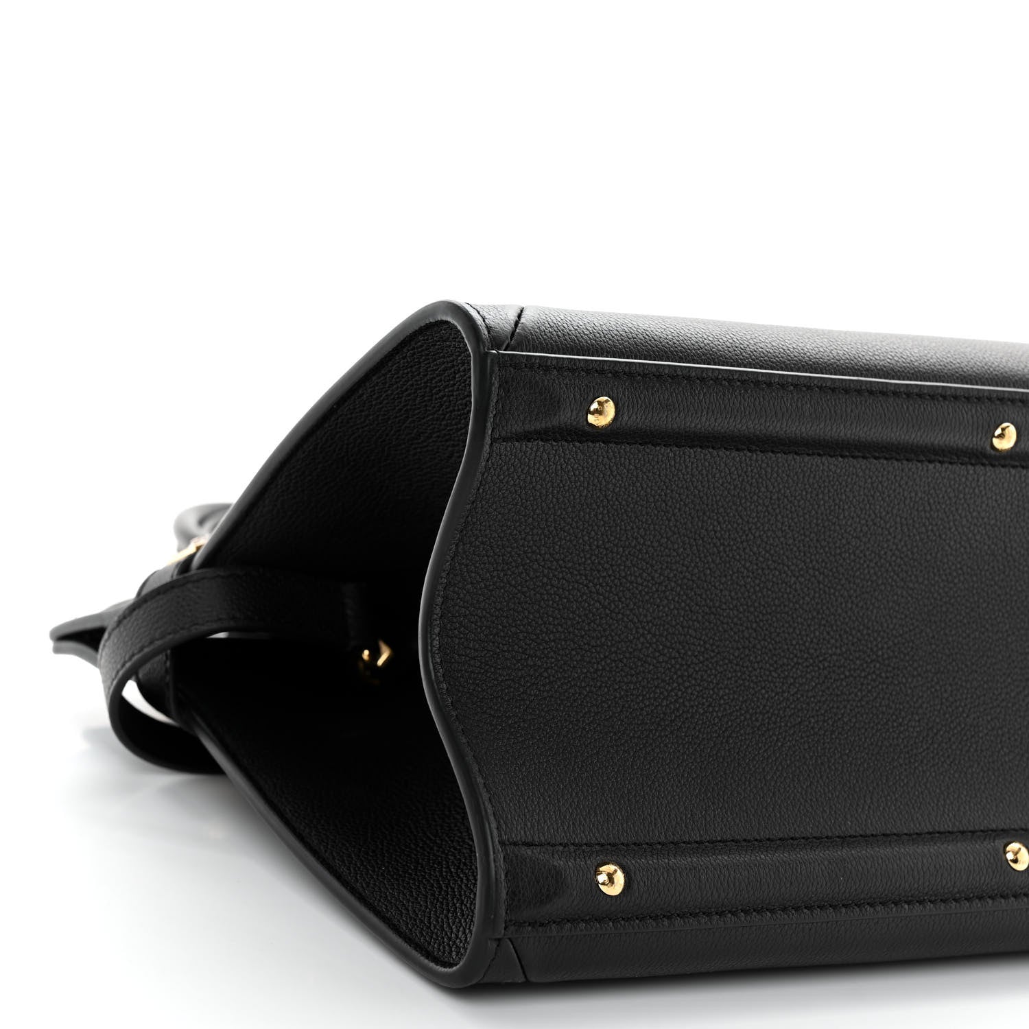 Louis Vuitton Grained Calfskin Steamer MM Black Chataigne 9 of 10