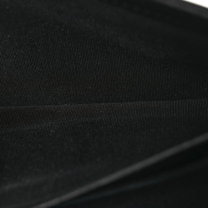 Chanel Lambskin Quilted Large Boy Gusset Flap Wallet Black 6 of 14