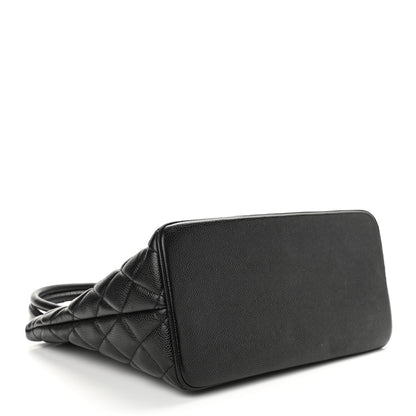Chanel Caviar Quilted Medallion Tote Black 4 of 10