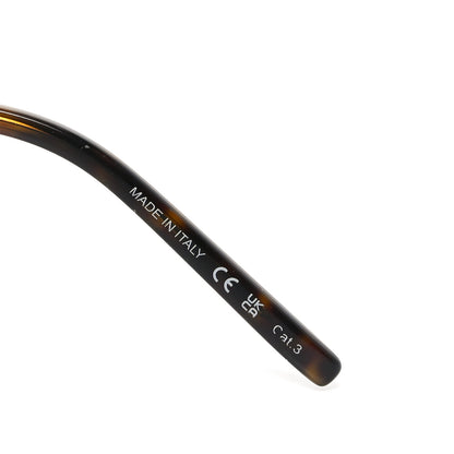 Saint Laurent Acetate Aviator Sunglasses SL 667 Tortoise 6 of 8