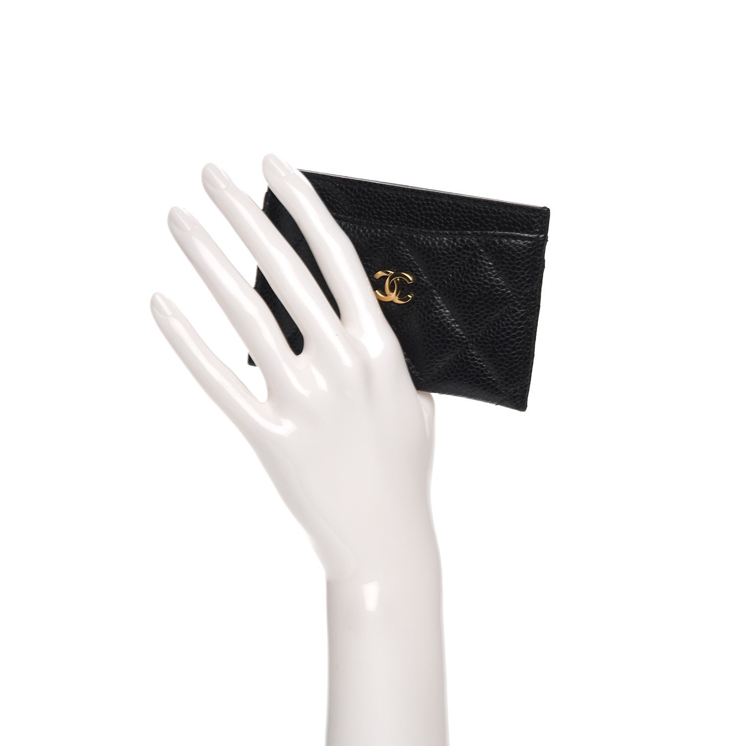 Chanel Caviar Quilted Card Holder Black 2 of 7