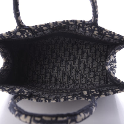 Christian Dior Oblique Medium Book Tote Blue Multicolor 5 of 9