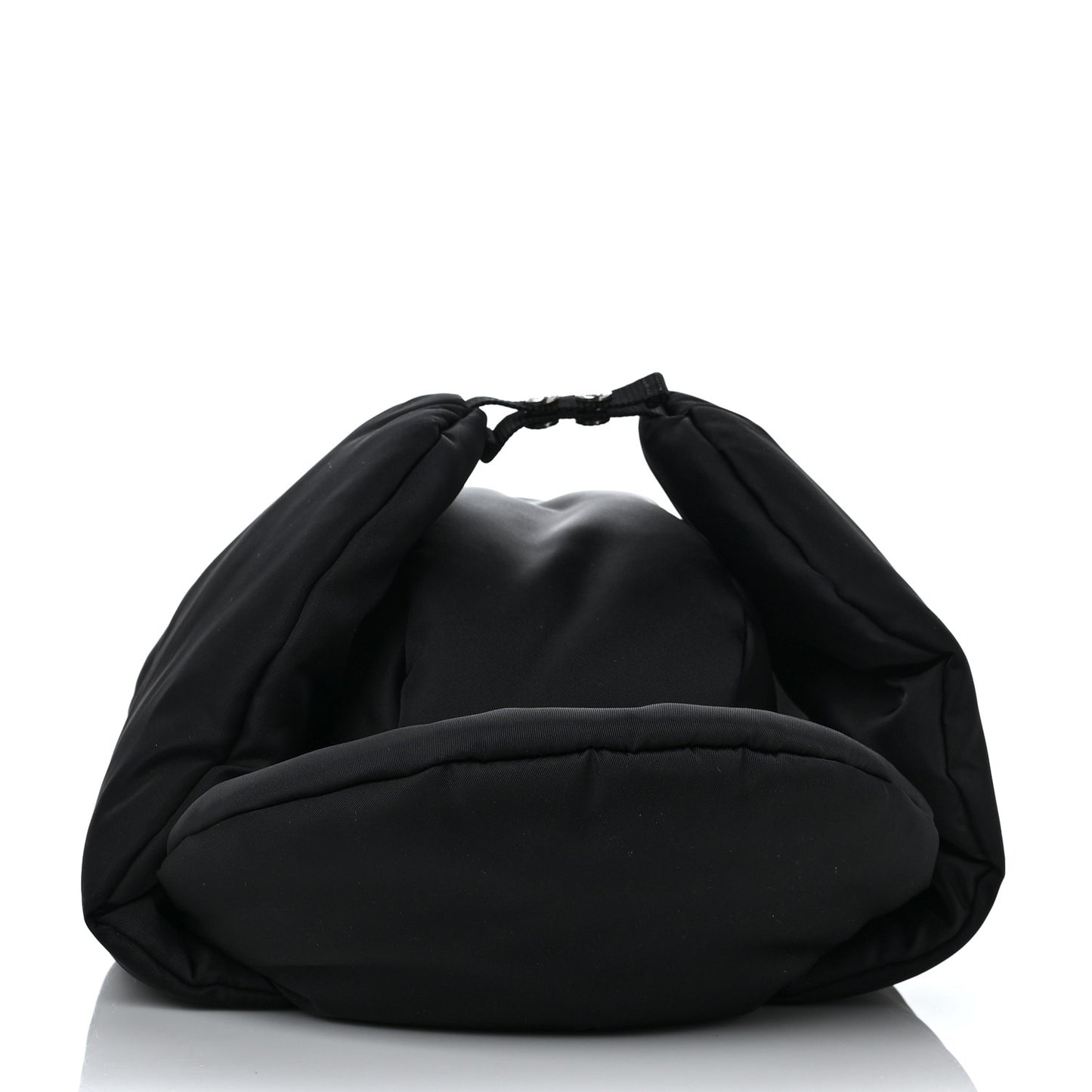 Nylon Ear Flap Hat M Black