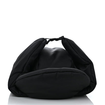 Prada Nylon Ear Flap Hat M Black 5 of 8