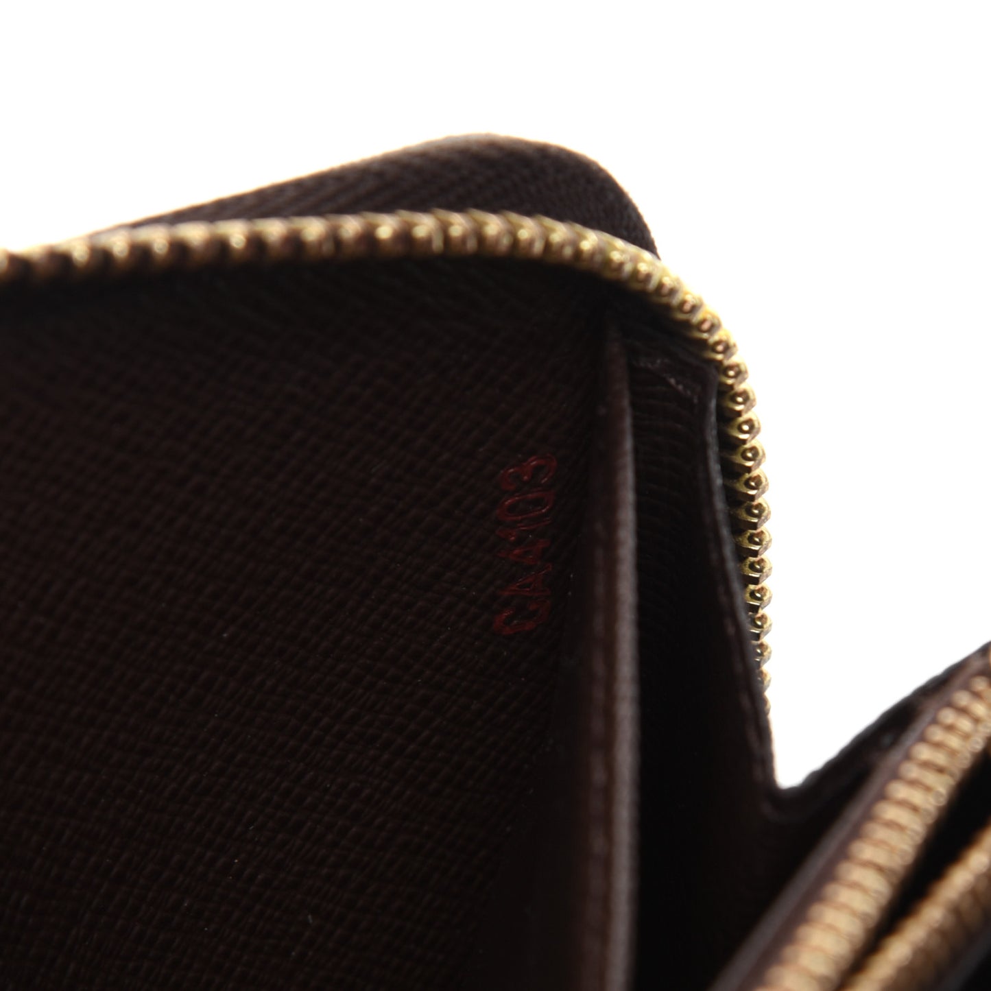 Damier Ebene Zippy Wallet