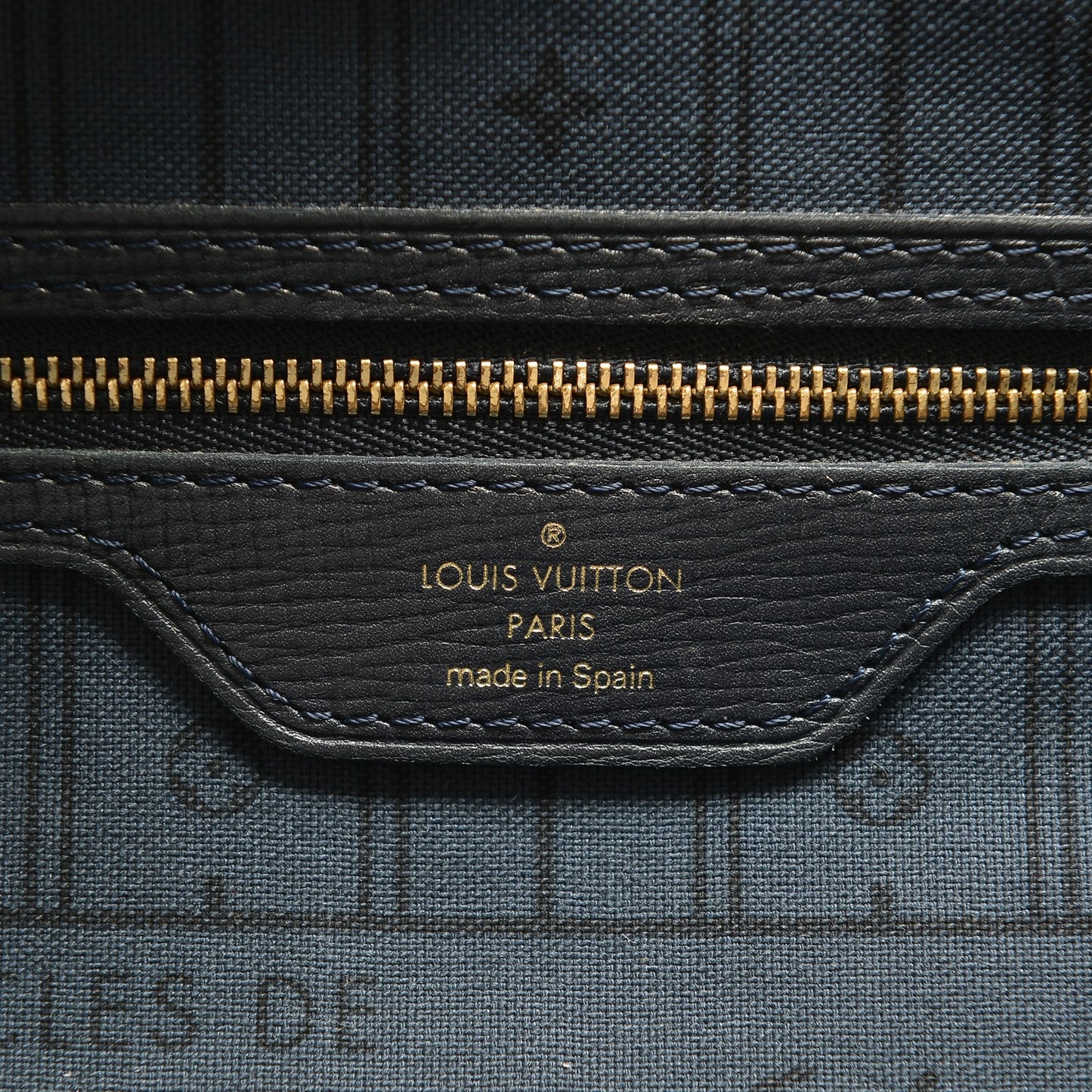 Monogram Idylle Neverfull MM Encre