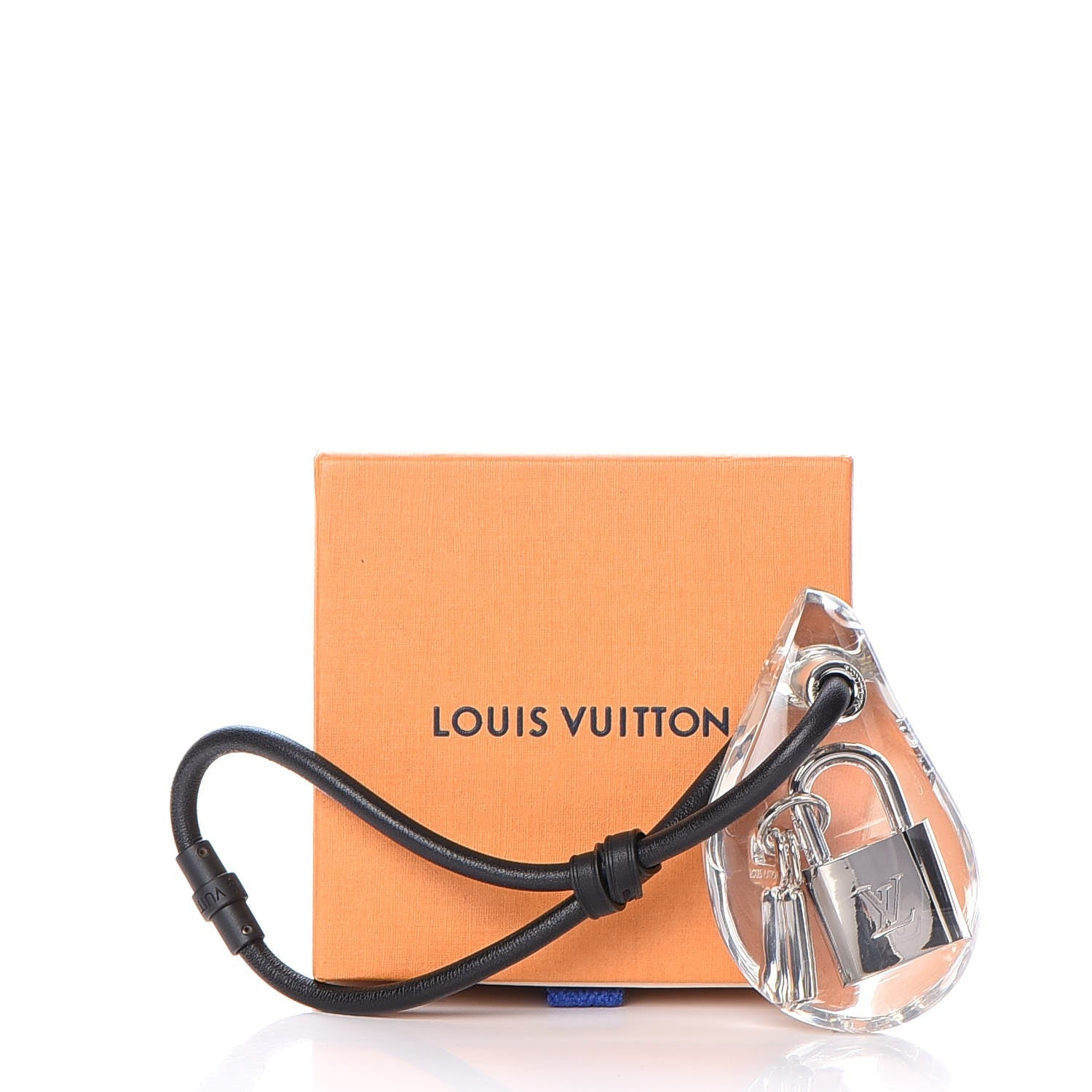 Louis Vuitton Palladium Resin Heroic Lock Bag Charm Key Holder 7 of 7