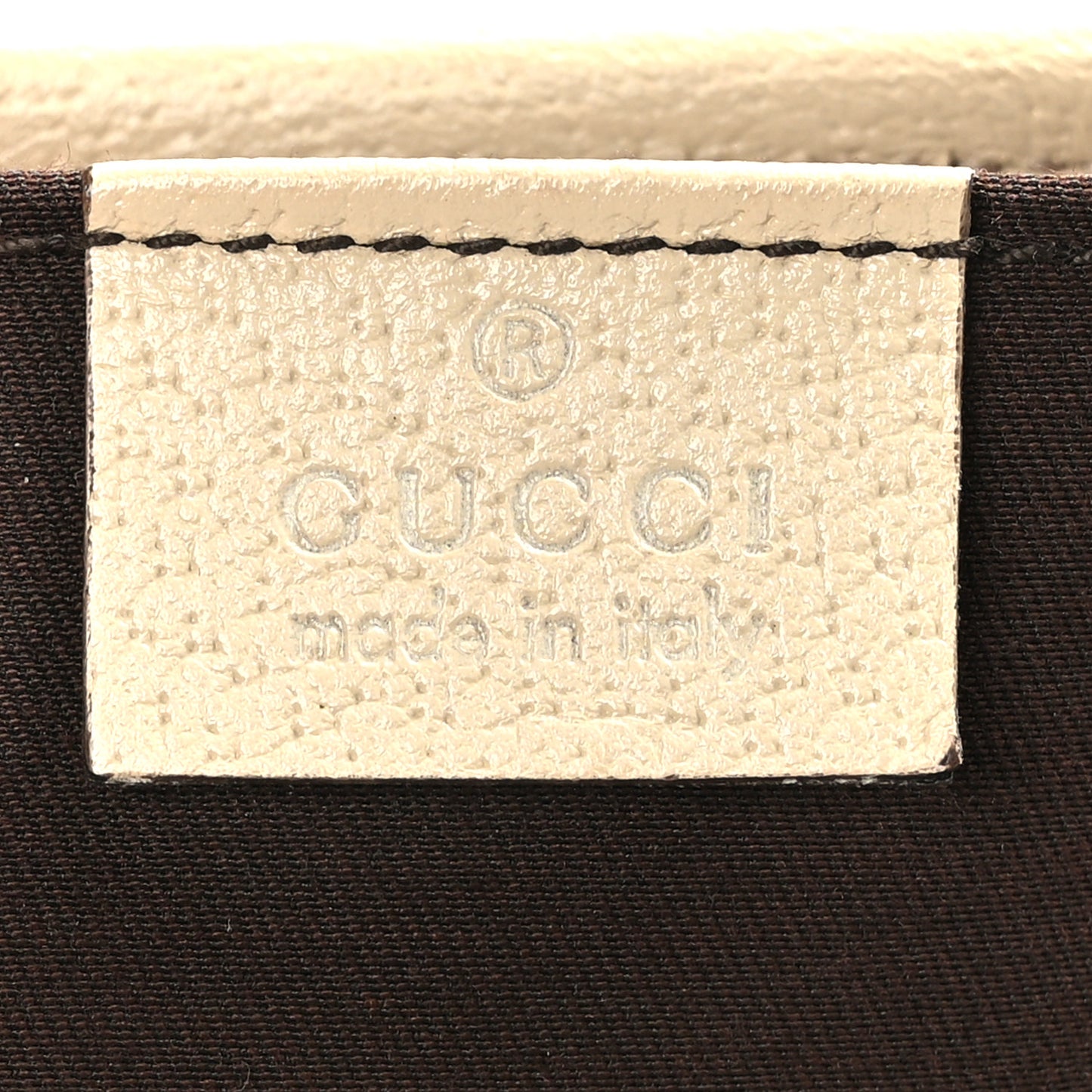 Monogram D Ring Abbey Pochette Off White