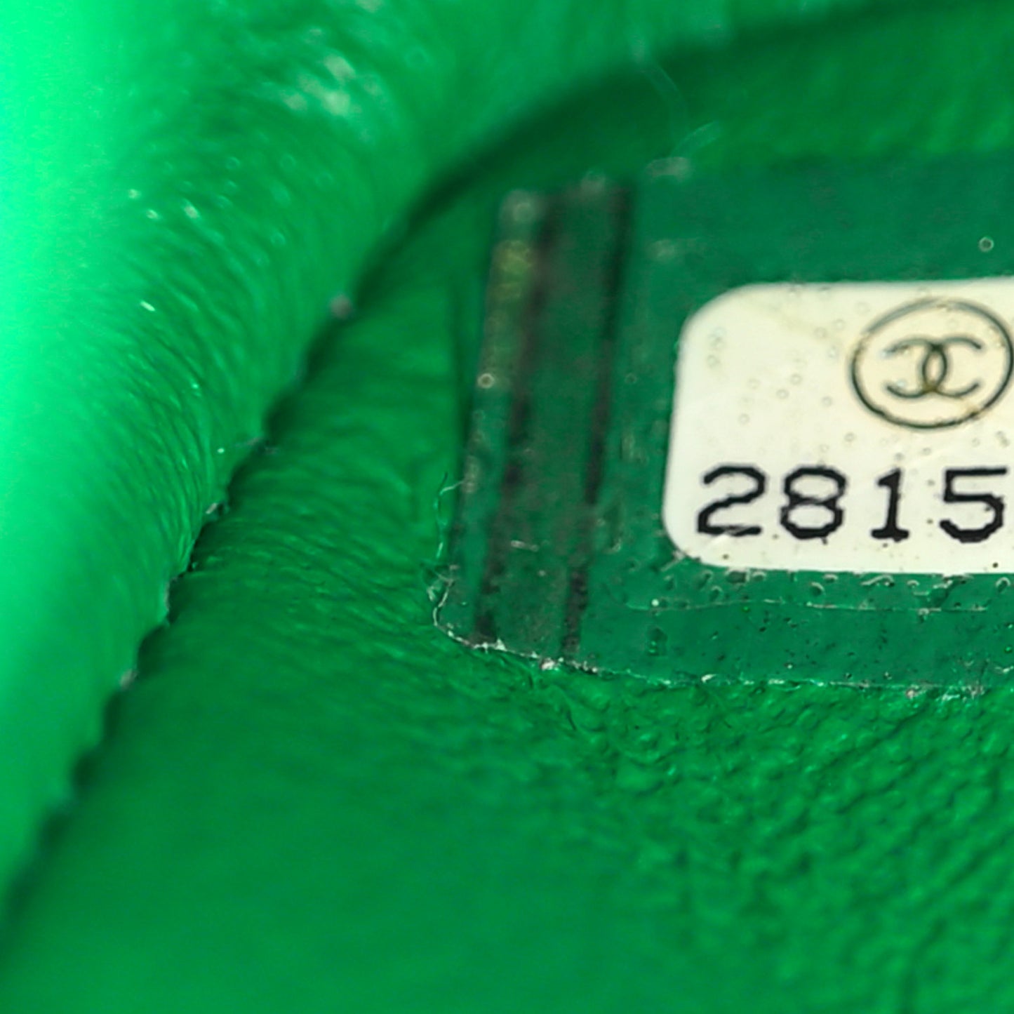 Aged Calfskin Quilted 2.55 Reissue Mini Flap Green