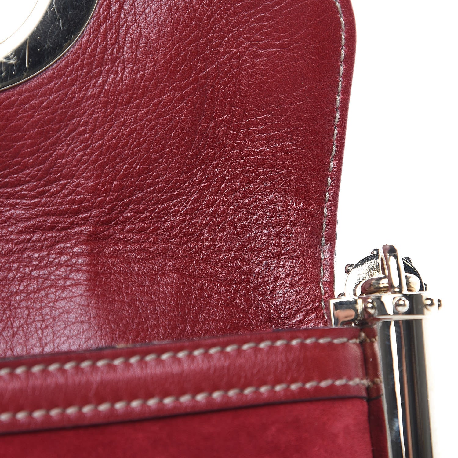 Gucci Suede Small Britt Tassel Shoulder Bag Dark Red 16 of 16
