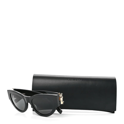 Saint Laurent Acetate Sunglasses SL M94 Black 8 of 8