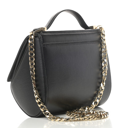 Givenchy Textured Calfskin Mini Pandora Box Chain Crossbody Bag Black 3 of 11