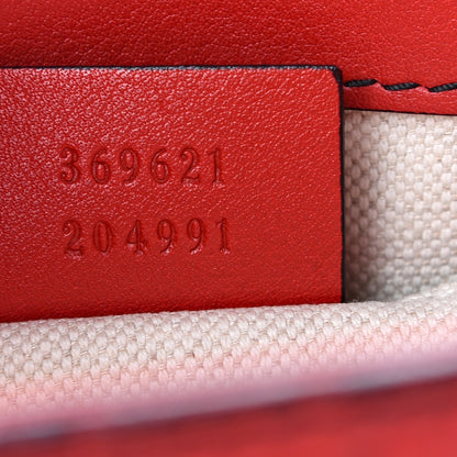 Gucci Guccissima Small Emily Shoulder Bag Red 8 of 9