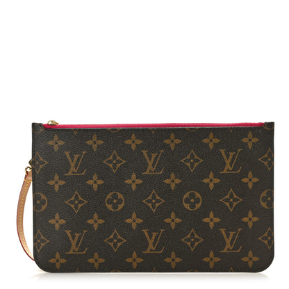 Louis Vuitton Monogram Neverfull MM GM Pochette Pivoine 1 of 7
