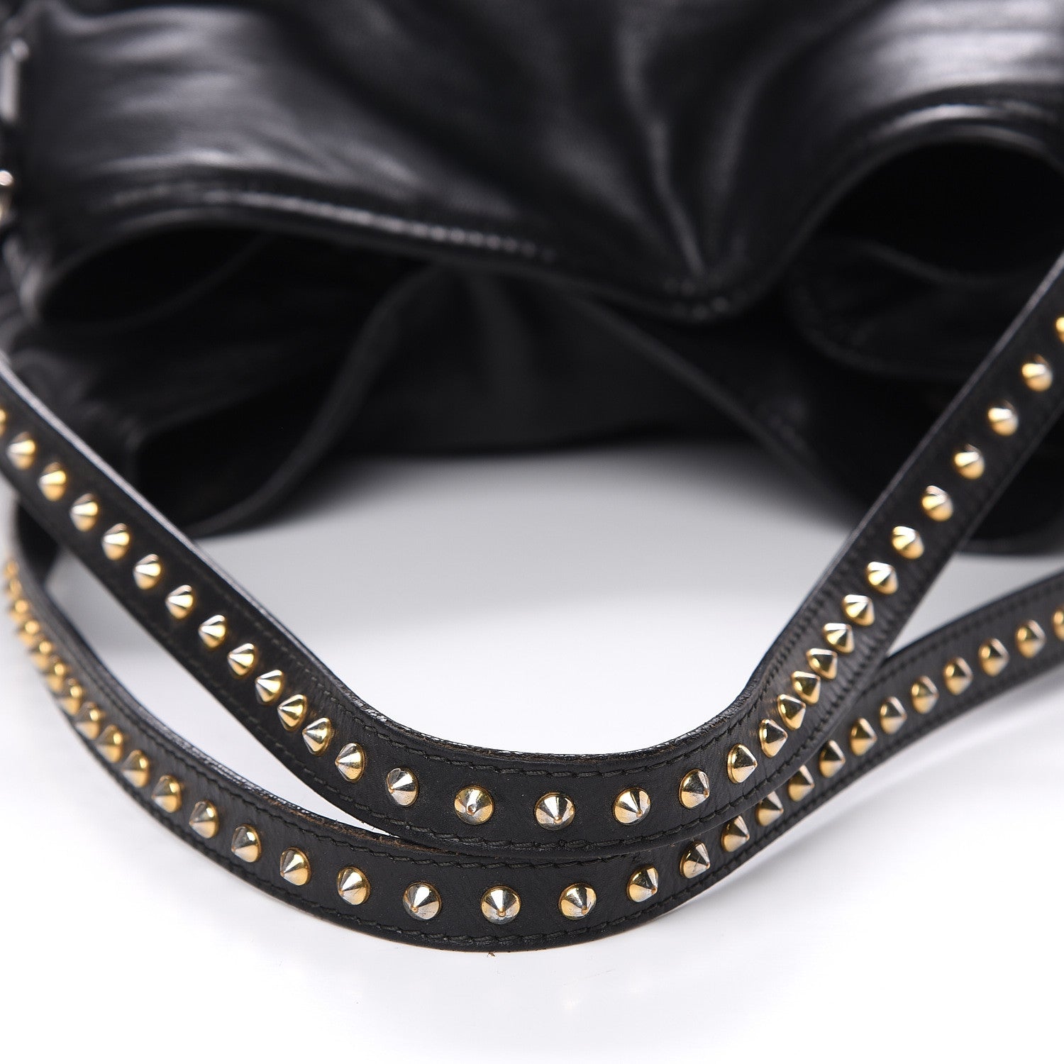 Burberry Lambskin Bridle Studs Small Canterbury Tote Black 11 of 16