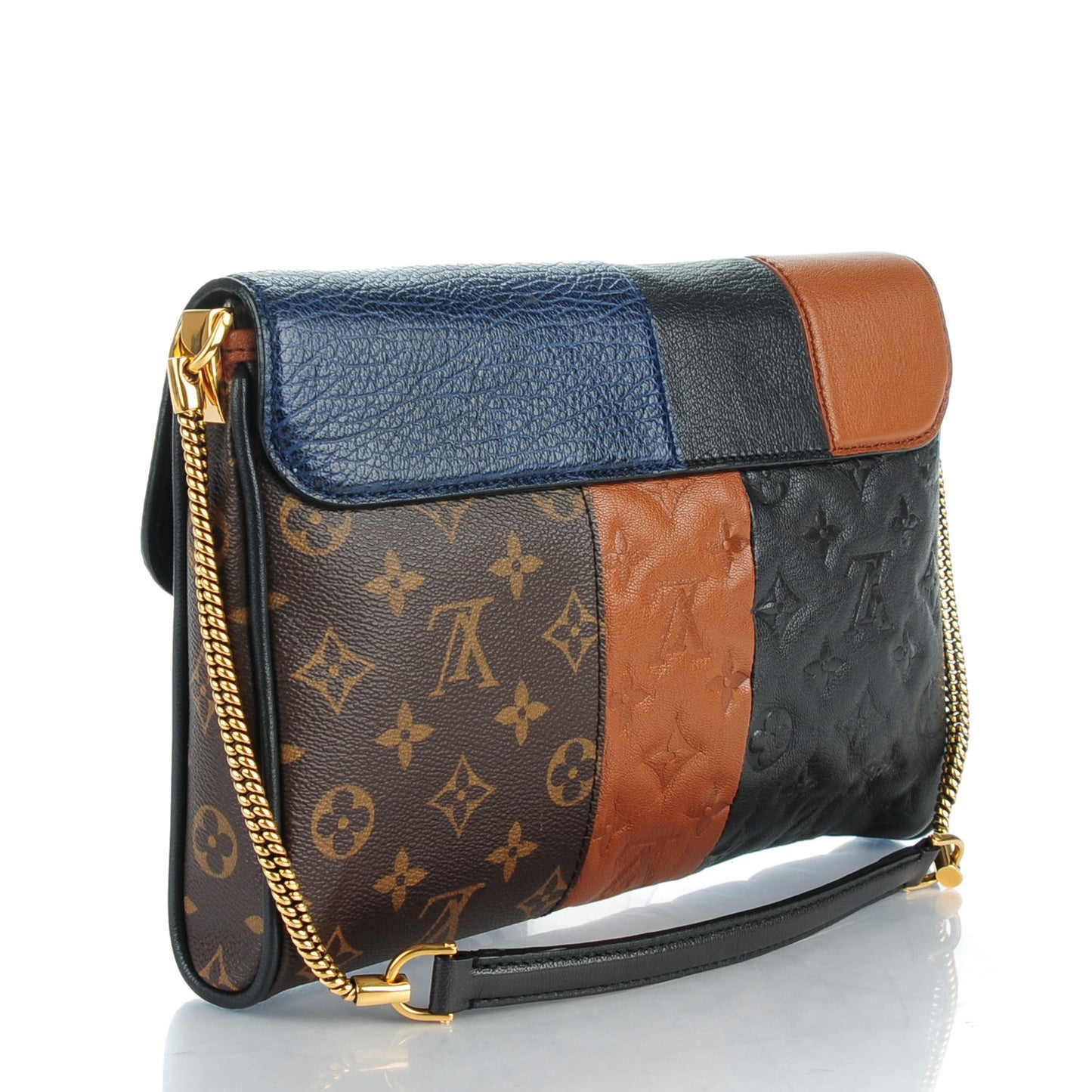 Monogram Blocks Pochette Plate Marine