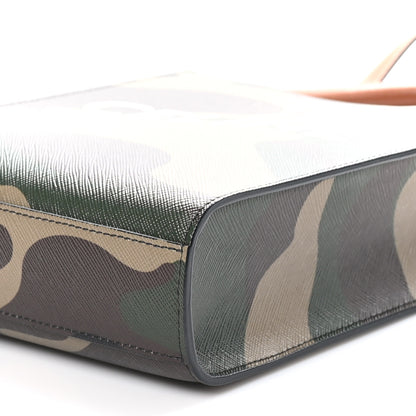 Celine Canvas Calfskin Mini Vertical Cabas Khaki 9 of 9