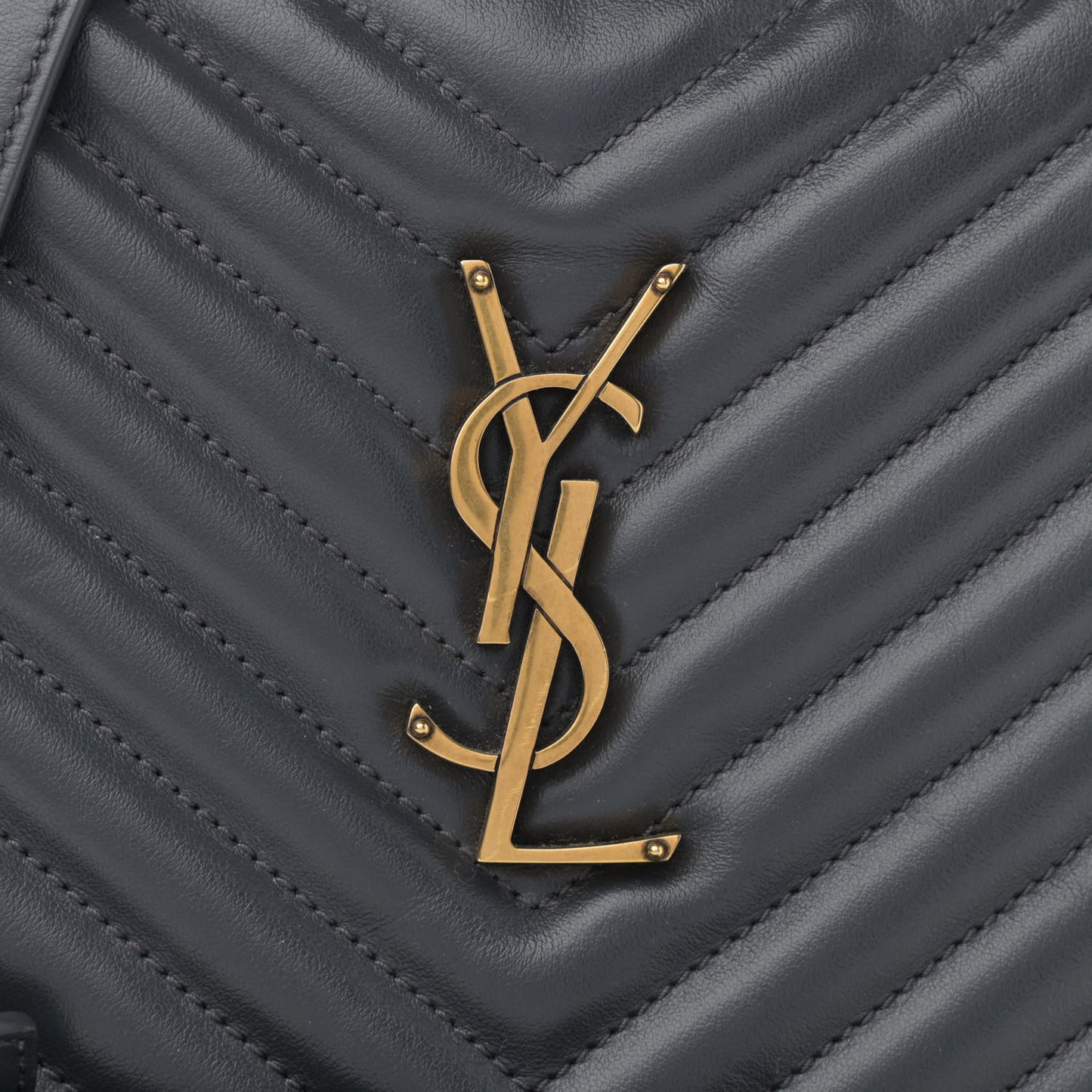 Calfskin Matelasse Monogram Lou Camera Bag Dark Smog