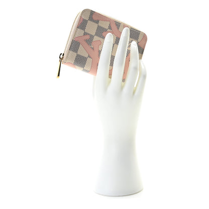 Louis Vuitton Damier Azur Tahitienne Zippy Coin Purse 2 of 7