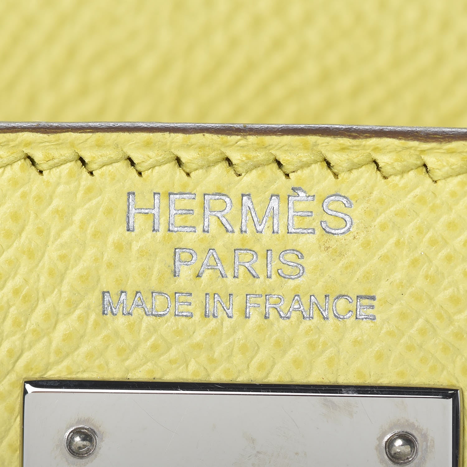 Hermes Epsom Kelly Sellier 32 Soufre 10 of 42