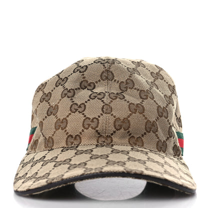 Gucci Monogram Web Baseball Hat S Beige Cocoa 2 of 8