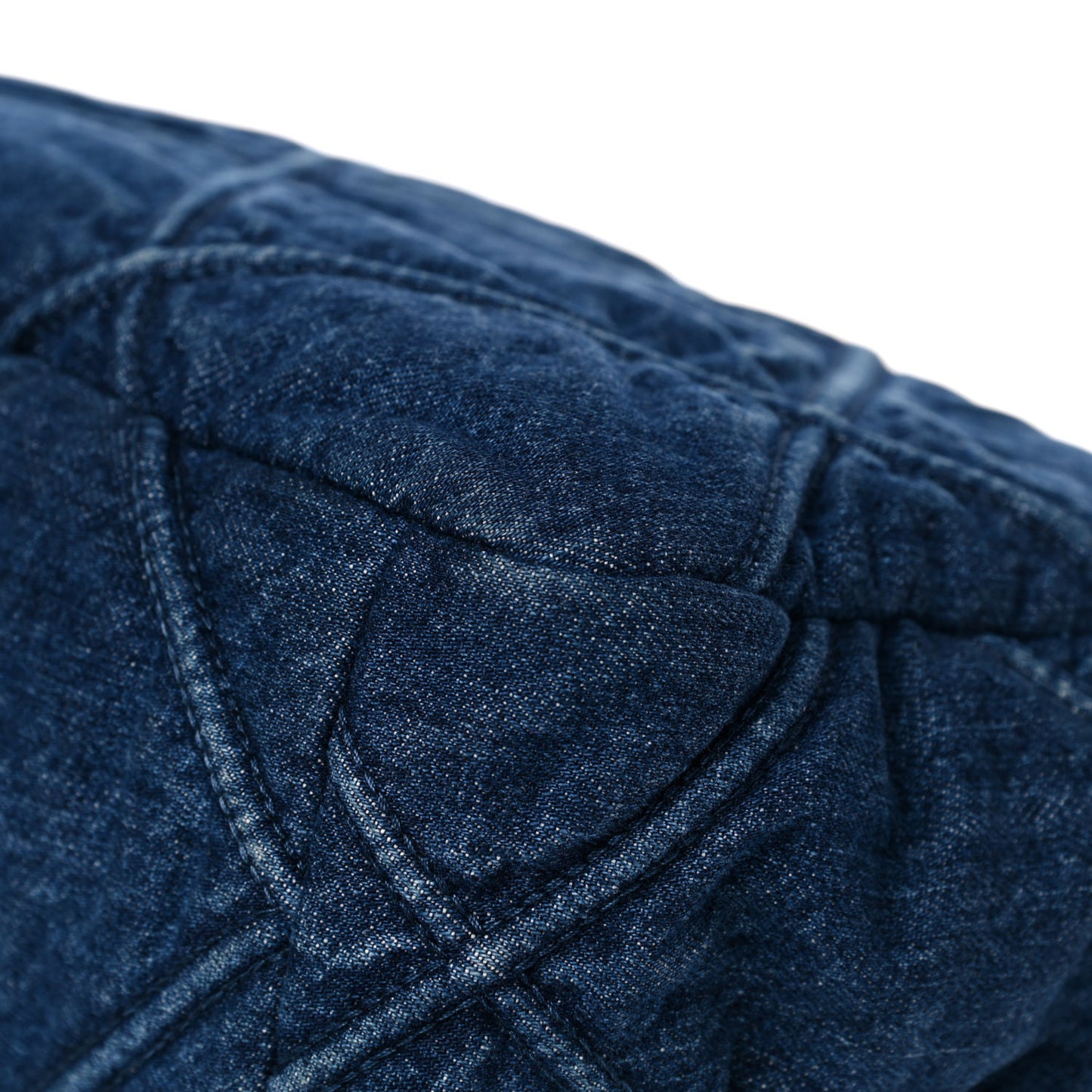 Denim Quilted Large Chanel 19 Flap Blue