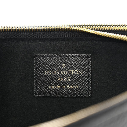 Louis Vuitton Monogram Giant Jungle Pochette Double Zip Black 7 of 12