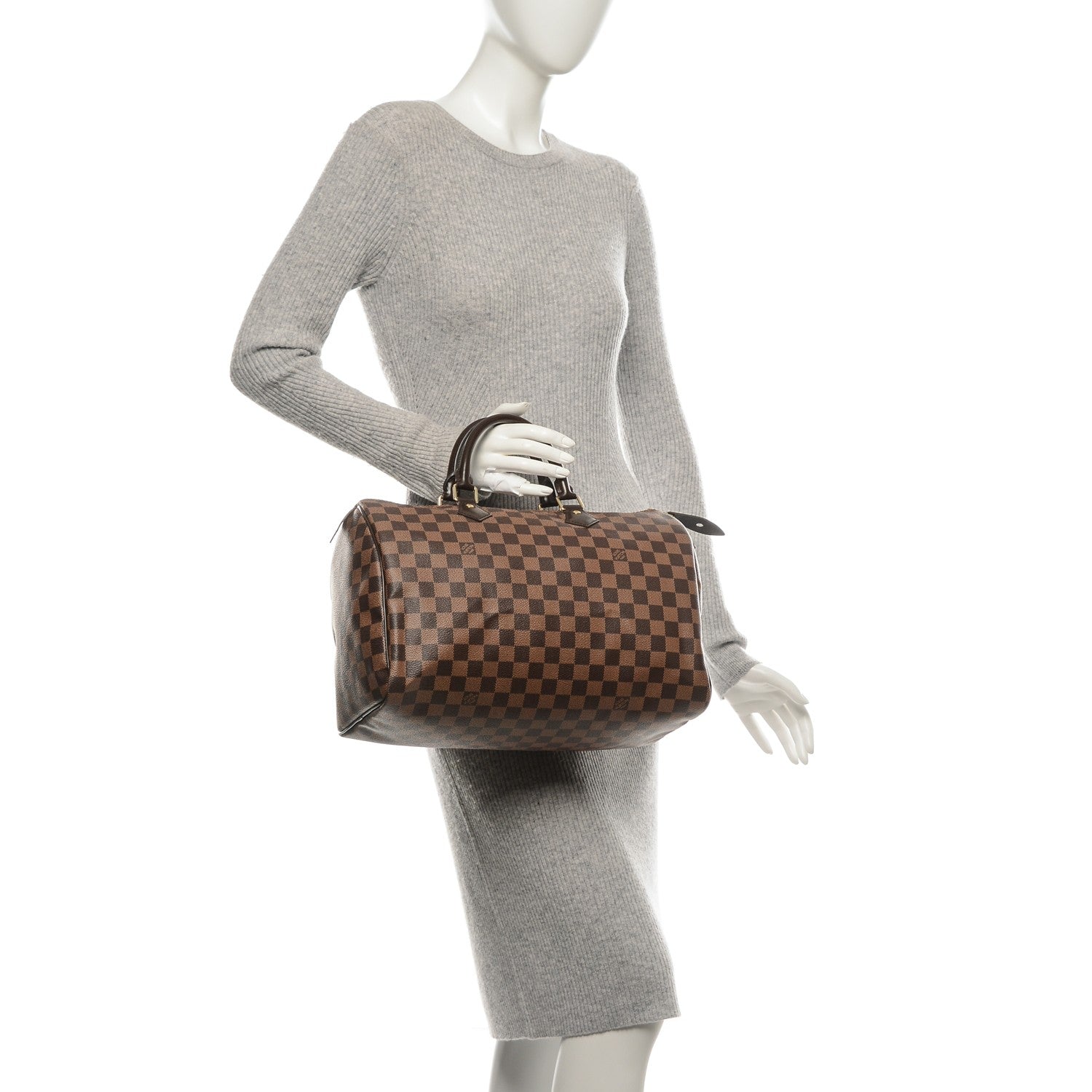Louis Vuitton Damier Ebene Speedy 35 2 of 7