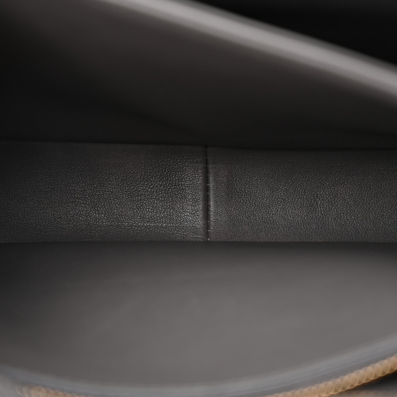 Celine Shiny Calfskin Medium Triomphe Grey 5 of 14