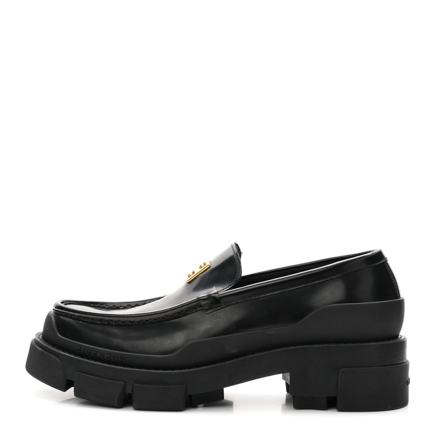 Givenchy Calfskin Terra Moccassins 39 Black 1 of 10