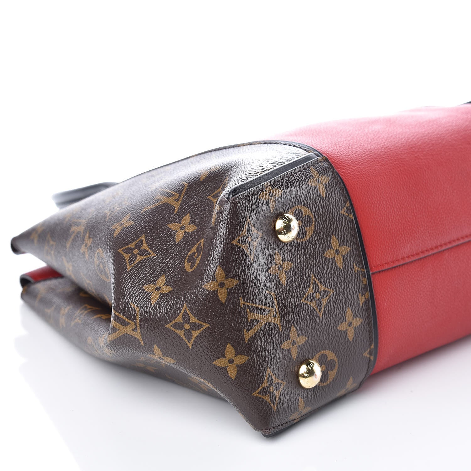 Louis Vuitton Monogram Cuir Orfevre Tote W PM Cherry 5 of 11