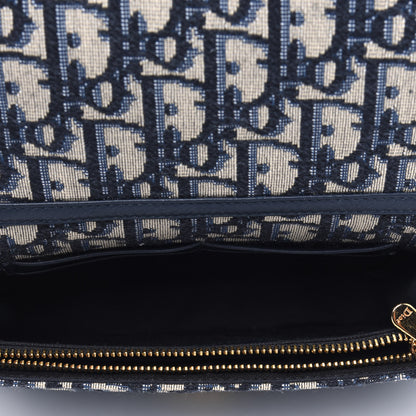 Christian Dior Oblique 30 Montaigne 2-In-1 Pouch Blue 4 of 4