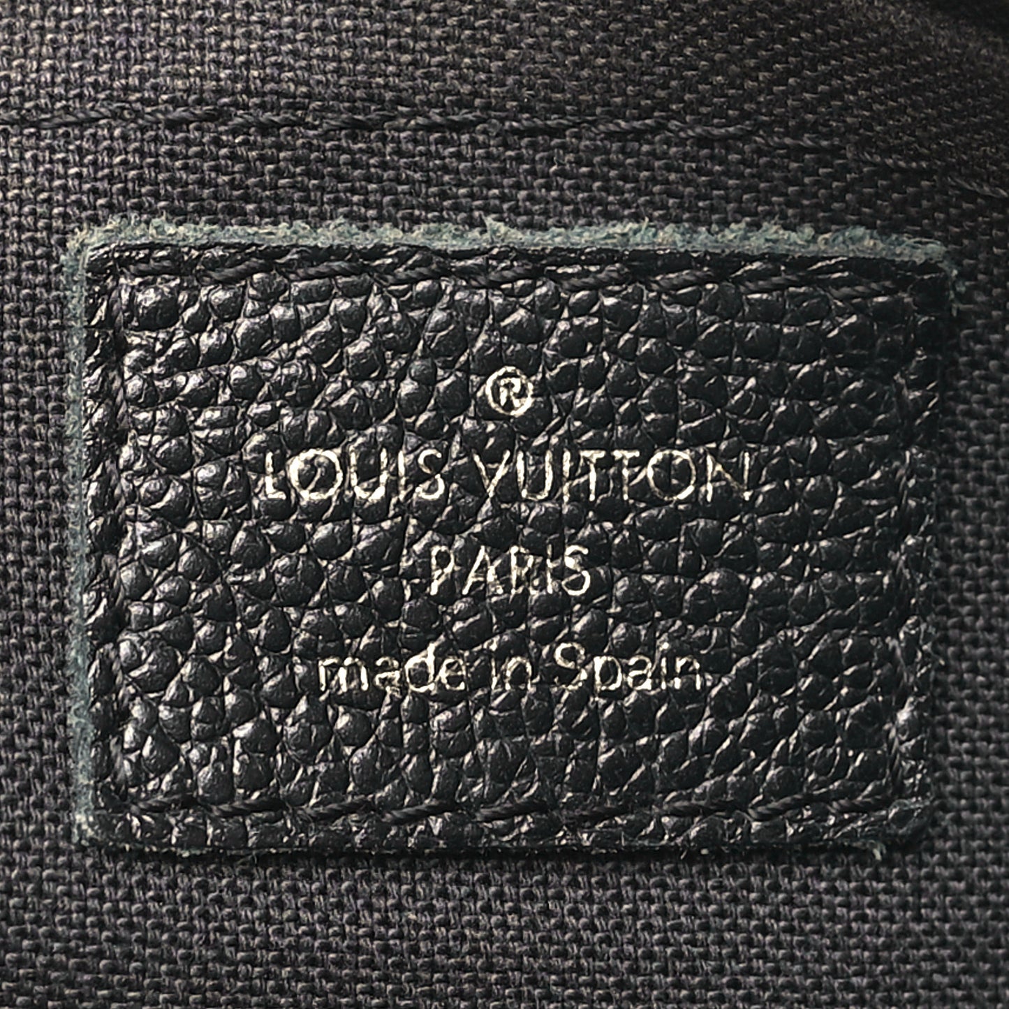 Monogram Pallas Clutch Black