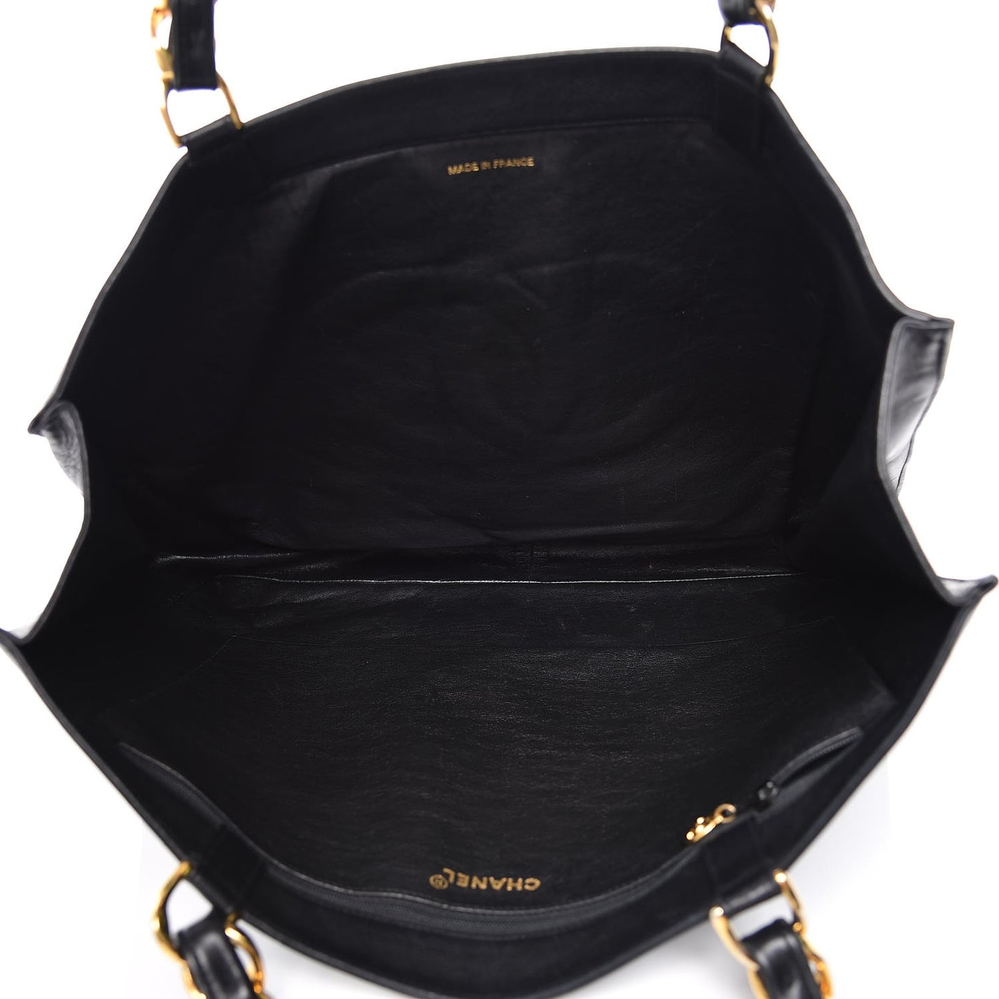 Lambskin CC Tote Black