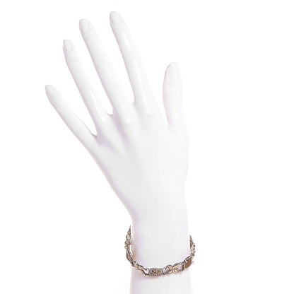 John Hardy Sterling Silver 18K Gold Citrine Garnet Sunset Batu Kawung Bracelet 2 of 6