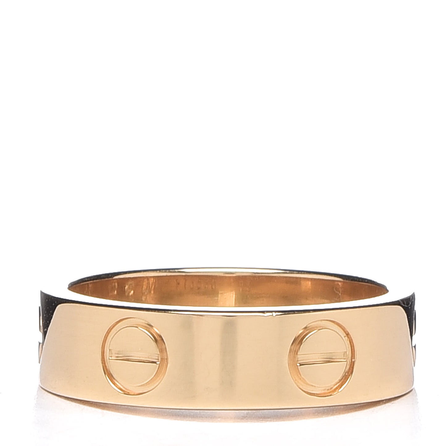 18K Yellow Gold 5.5mm LOVE Ring 53 6.25