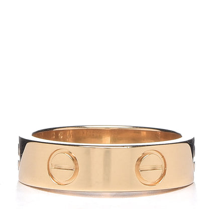 Cartier 18K Yellow Gold 5.5mm LOVE Ring 53 6.25 3 of 6