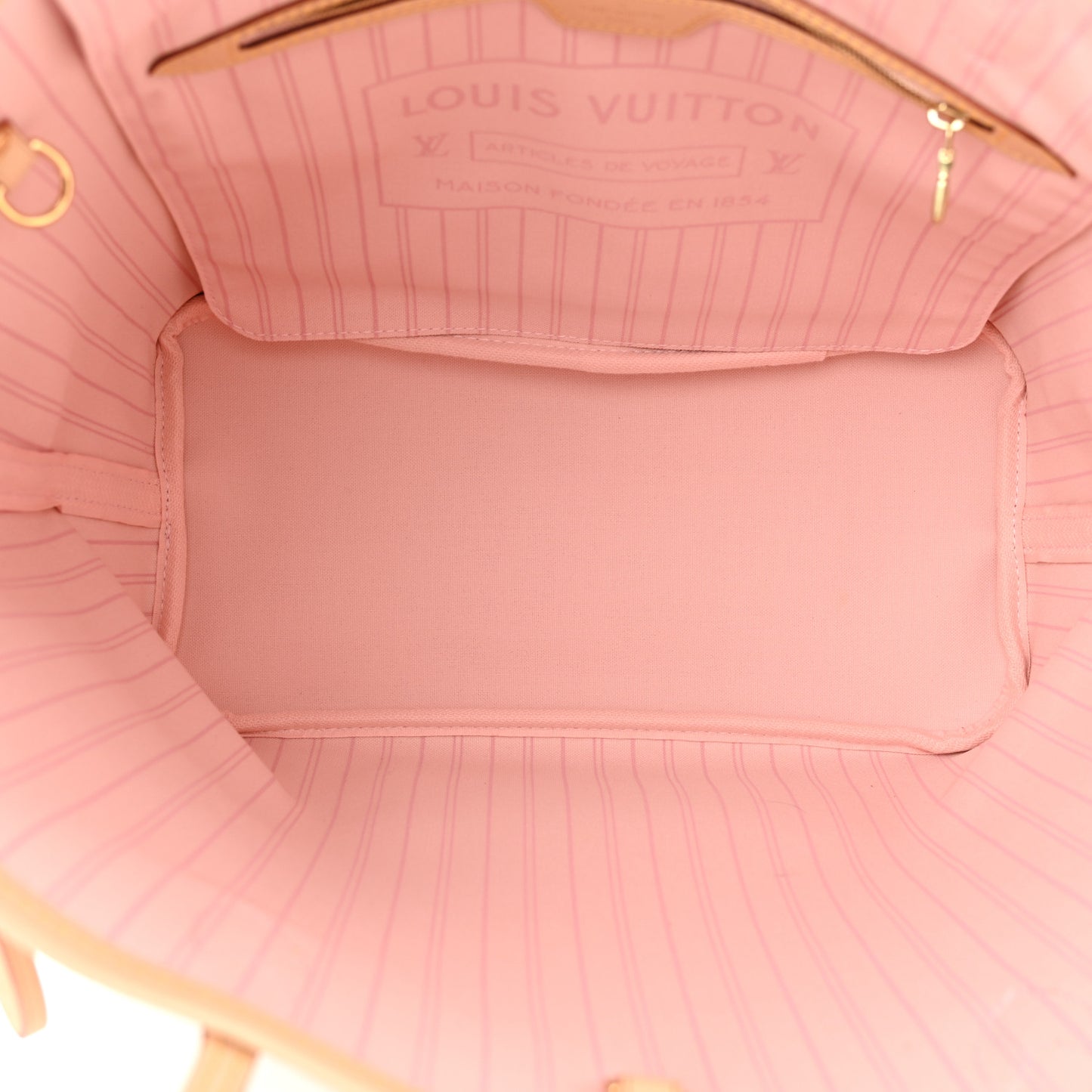 Damier Azur Neo Neverfull MM Rose Ballerine