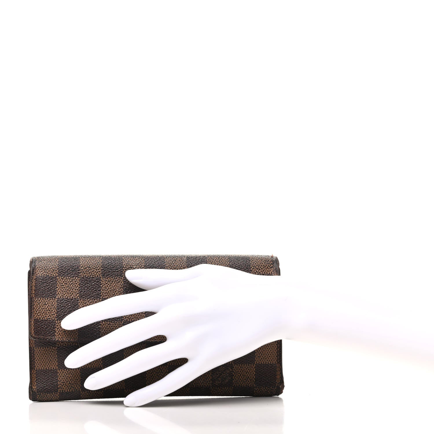 Louis Vuitton Damier Ebene Porte Tresor International Wallet 2 of 8