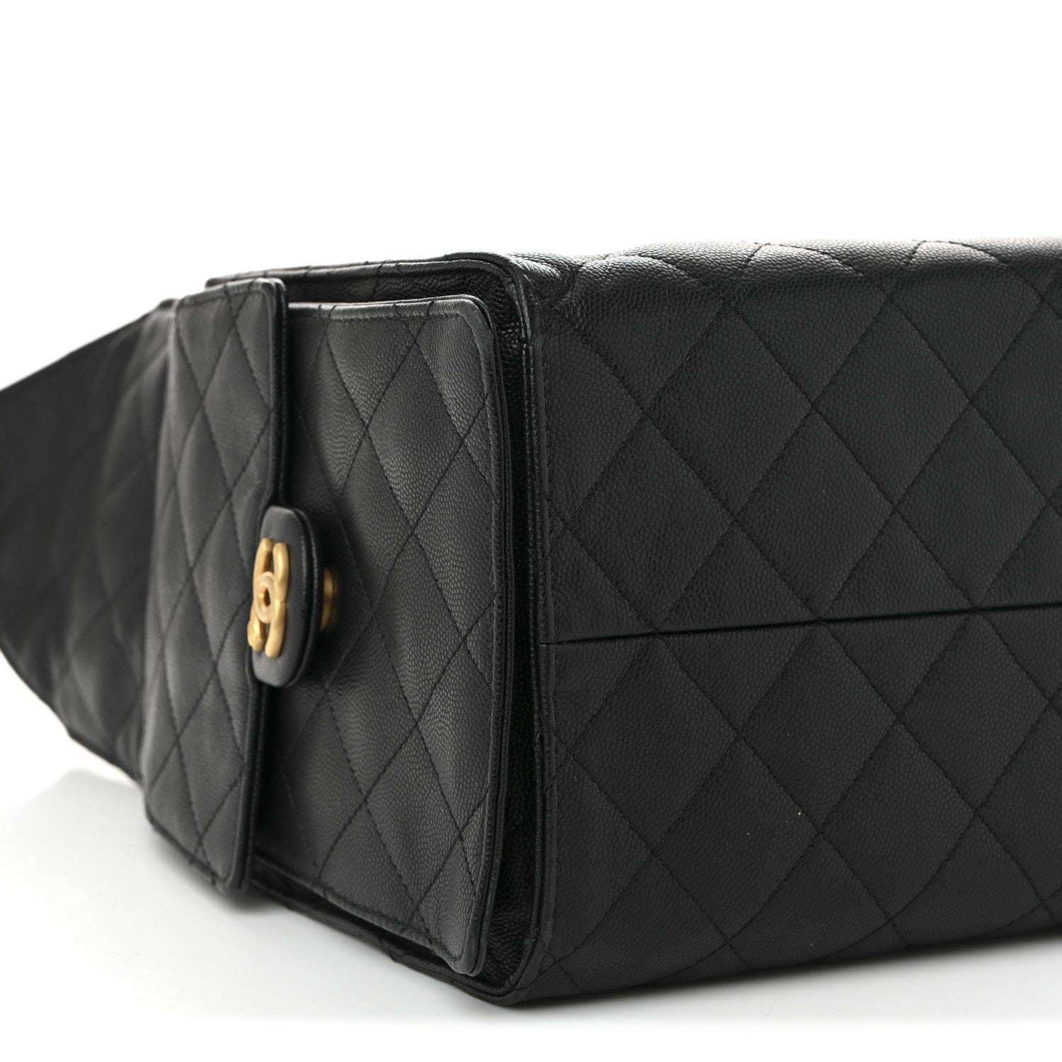 Chanel Caviar Quilted Medium Chanel 25 Handbag Black 10 of 15