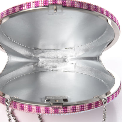 Judith Leiber Crystal No Ceilings Dime Disc Bag Pink 7 of 14