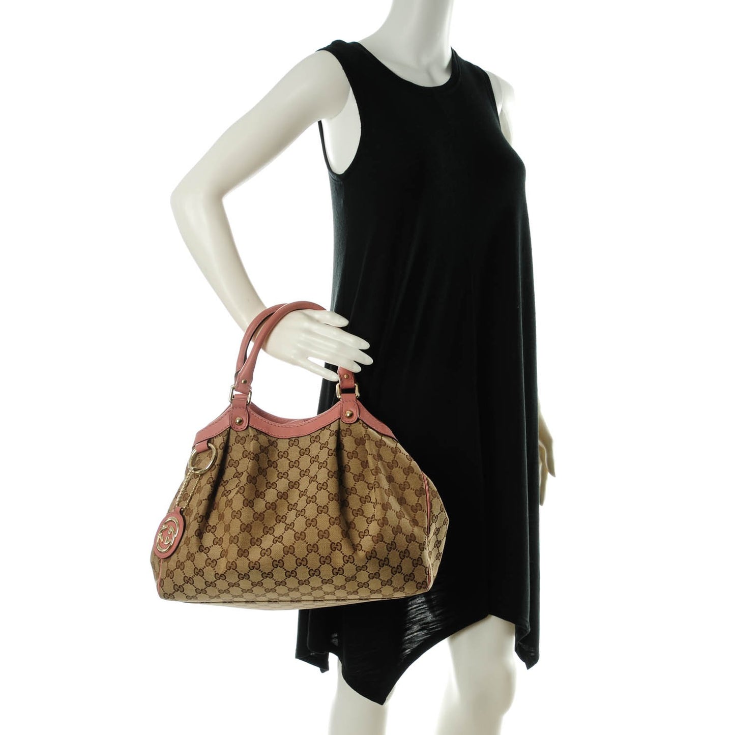 Monogram Medium Sukey Tote Pink