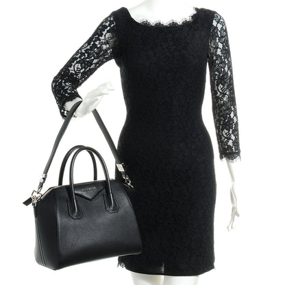 Givenchy Sugar Goatskin Small Antigona Black 2 of 11