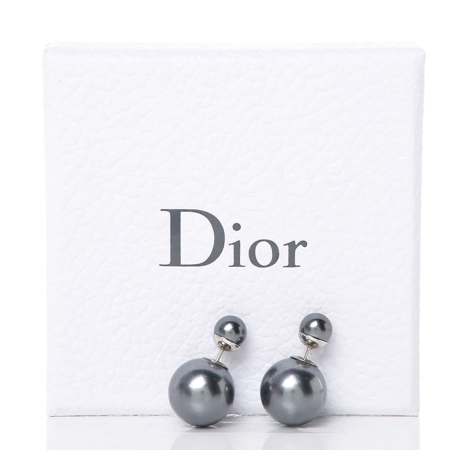 Christian Dior Mise En Dior Tribal Earrings Grey 5 of 5