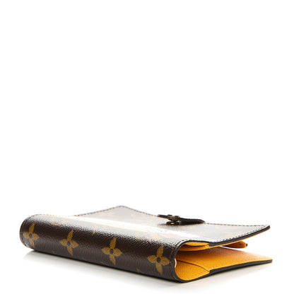 Louis Vuitton Monogram Groom Small Ring Agenda Cover with Pen Yellow 4 of 7