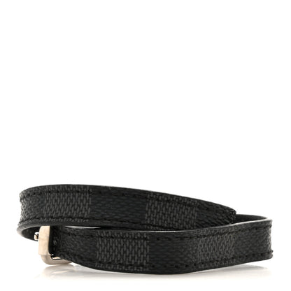 Louis Vuitton Damier Graphite Sign It Bracelet 3 of 5
