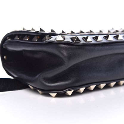 Valentino Garavani Calfskin Rockstud Belt Bag Black 9 of 12